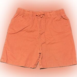 Boys 6 orange shorts